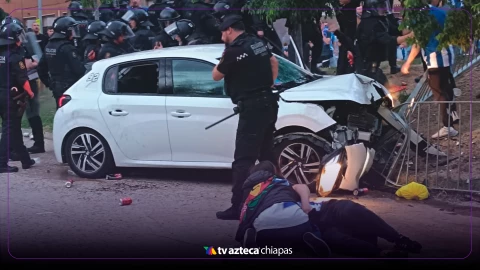 VIDEO: Atropellamiento masivo en Barcelona previo al partido Barcelona vs Espanyol