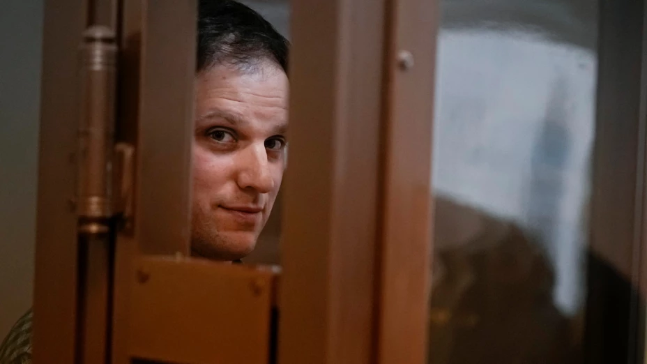 El periodista Evan Gershkovich, del Wall Street Journal.