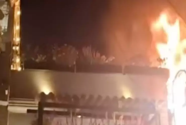 Incendio pollería Cholula