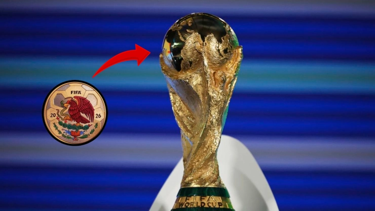 Las monedas que saldr&aacute;n exclusivamente para el Mundial 2026