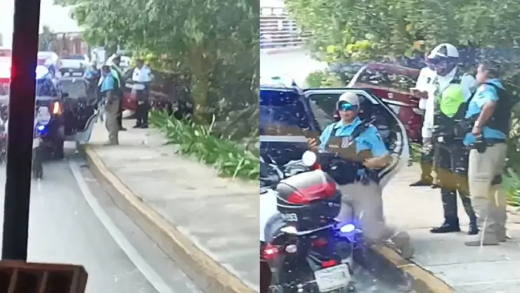 Tráfico Cancún hoy 18 de julio_ Accidente en Boulevard Kukulkán genera tráfico lento.jpg