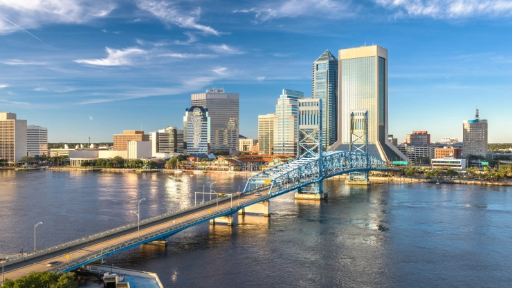 La ciudad de Jacksonville, Florida