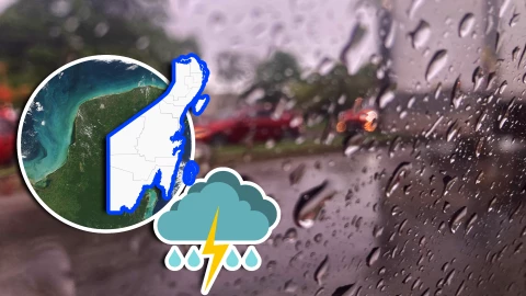 ¡Atención, Quintana Roo! Esta es la hora EXACTA en que habrá lluvias HOY, lunes 10 de noviembre de 2025.webp