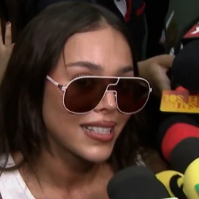 danna zafarrancho en el aeropuerto