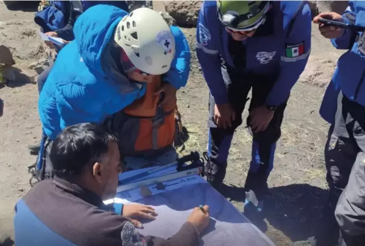 Hallan a guia alpinistas muerto Pico de Orizaba
