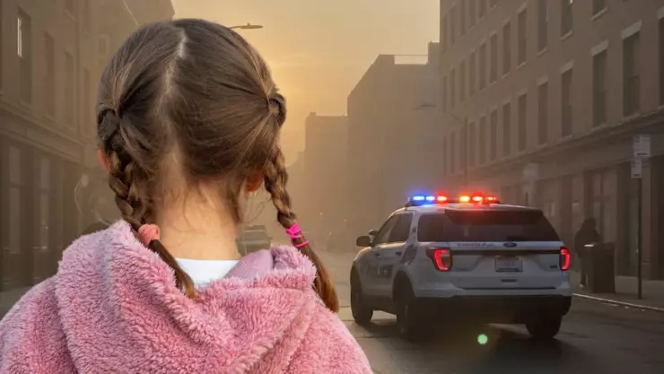 Niña cae de un décimo piso