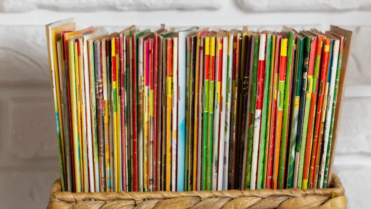 reciclar revistas usadas