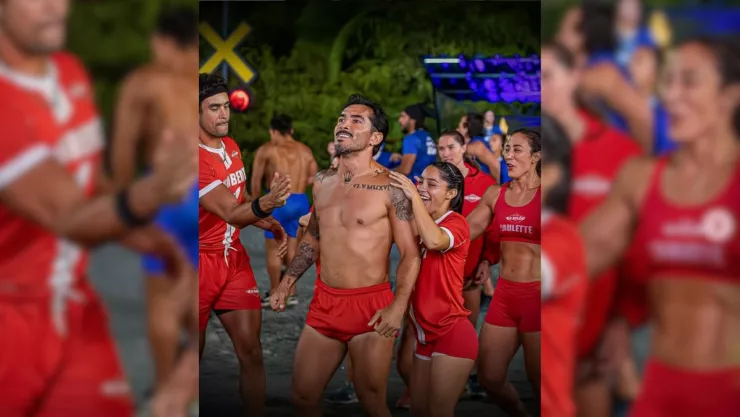 ¡Showman total! Mono Osuna deja al público boquiabierto con su increíble tiro al aro