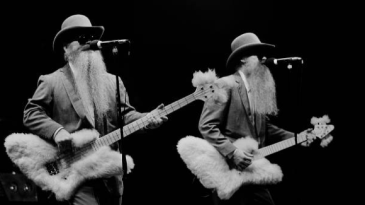 ZZ Top actúa en el Bradley Center