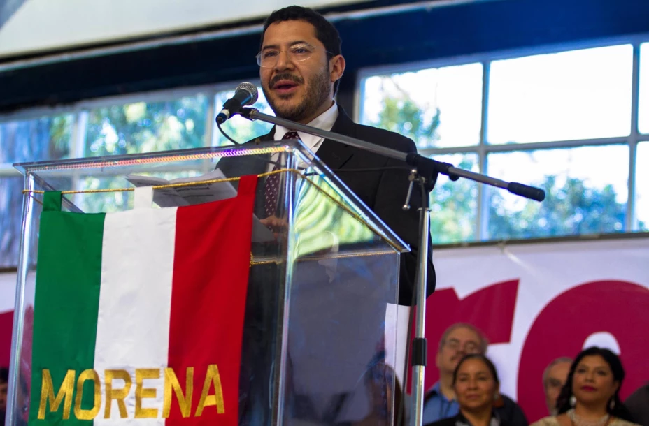 Martí Batres, presidente nacional de Morena presentó su agenda