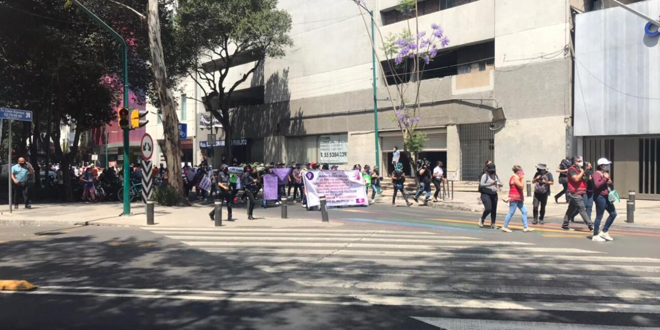Manifestación Insurgentes