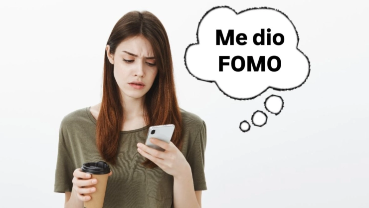 La frase “me dio FOMO” es comúnmente usada en redes sociales