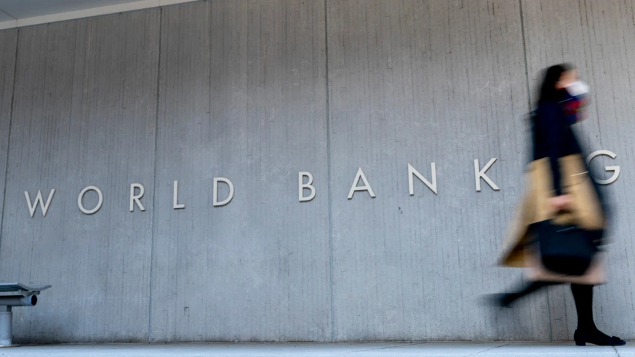 Fachada de la sede del Banco Mundial, en Washington, EU.
