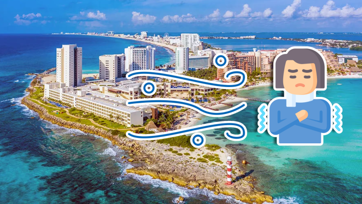 ¡Y no se va el fresco! Esta será la hora de MÁS HELADEZ en Cancún HOY 28 de enero de 2026.webp