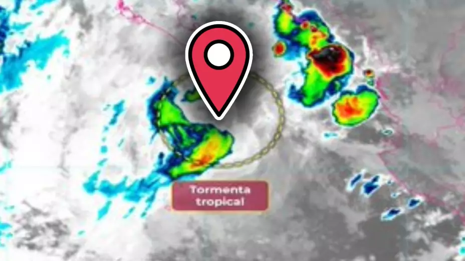 ¡Actualización! Tormenta La Tropical ‘Raymond’ se desplaza al noroeste: Esta es su ubicación EXACTA hoy