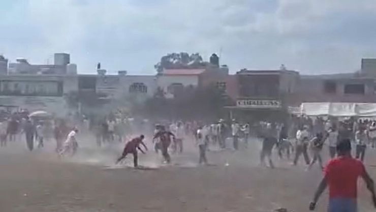 Final de futbol llanero en Querétaro terminó en violenta pelea; esto dicen las autoridades| VIDEO