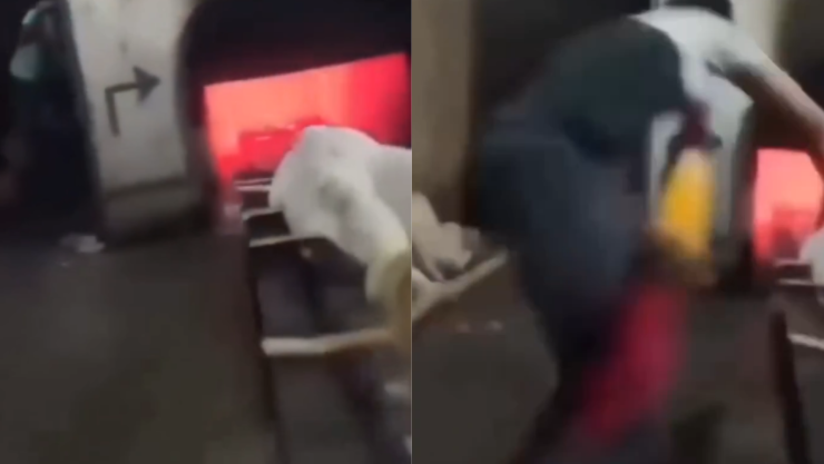 Joven se avienta a crematorio