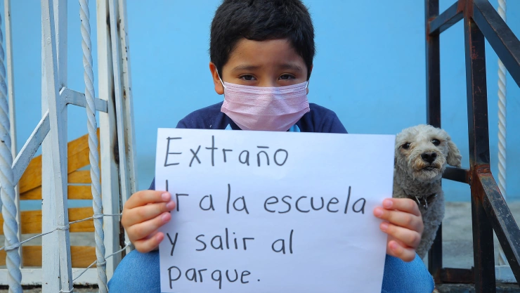 Niños comemorarán su día sin poder salir