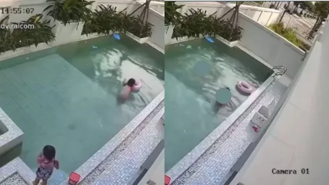 VIDEO: Dos hermanitas mueren ahogadas en una piscina; los padres estaban en sus teléfonos