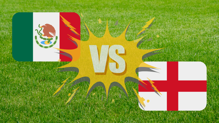 México vs. Inglaterra en Azteca 7