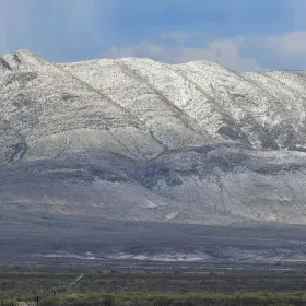 Postales heladas: el granizo transforma el paisaje chihuahuense