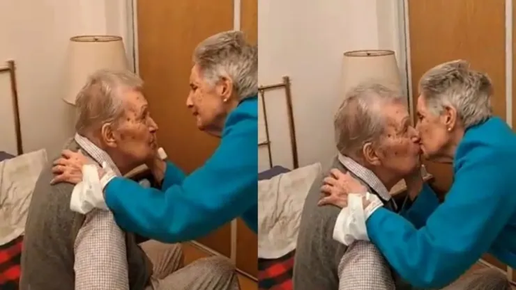 reencuentro de abuelitos conmueven redes