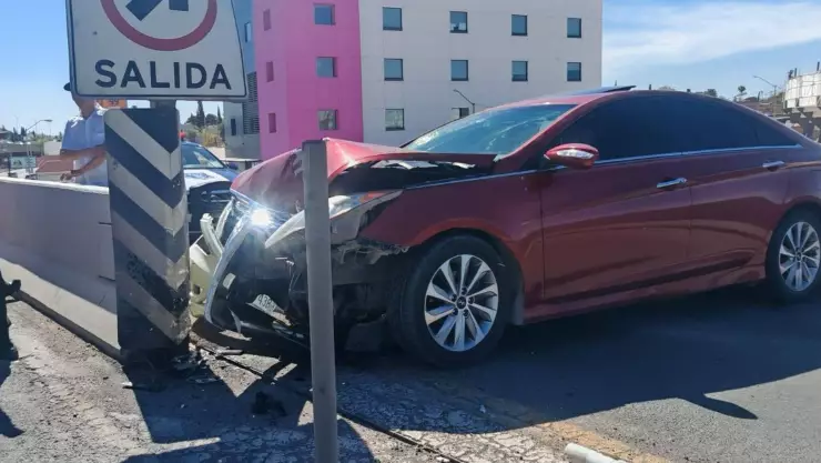 Accidente dos bebés lesionados