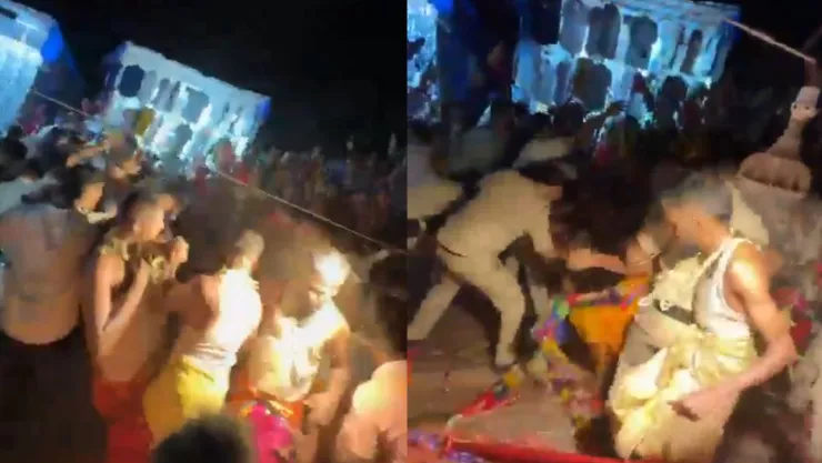 Estampida humana durante ritual religioso deja seis muertos en la India