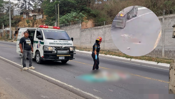 Menor pierde la via en accidente vial en Chimaltenango, Guatemala