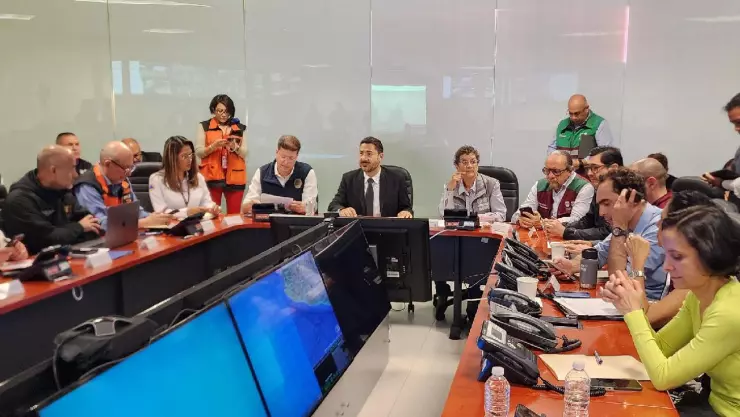 Se registraron 5 incidentes tras el Segundo Simulacro Nacional en CDMX, dijo Martí Batres, jefe de Gobierno de la Ciudad de México.