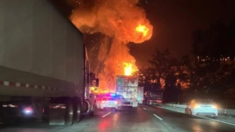 Autopista México–Querétaro HOY alerta vial: ¿sigue cerrada tras explosión de pipa de gas?