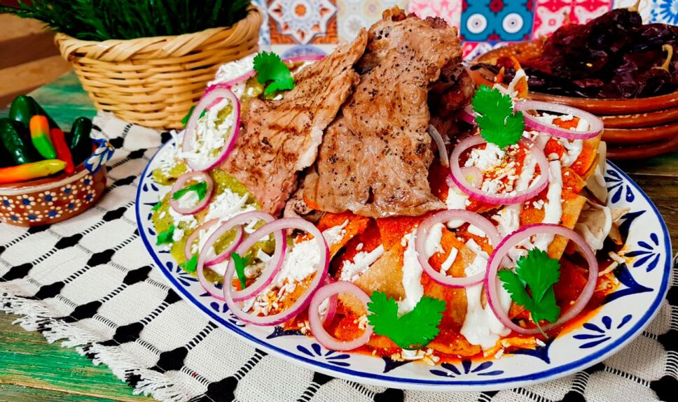 Chilaquiles divorciados