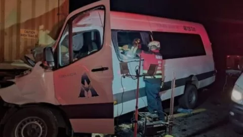 Accidente en carretera de San Luis Potosí: Alrededor de 10 muertos por el choque de una camioneta en carretera