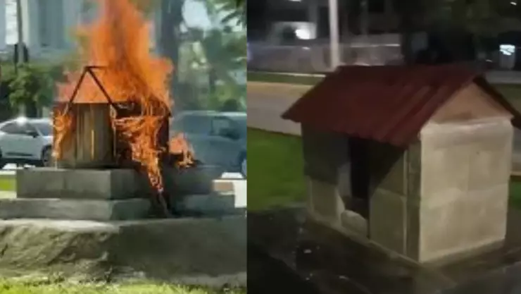 “Porque se lo debo a Cancún y su gente": Cubano reconstruye la casa de los Aluxes tras incendiarse
