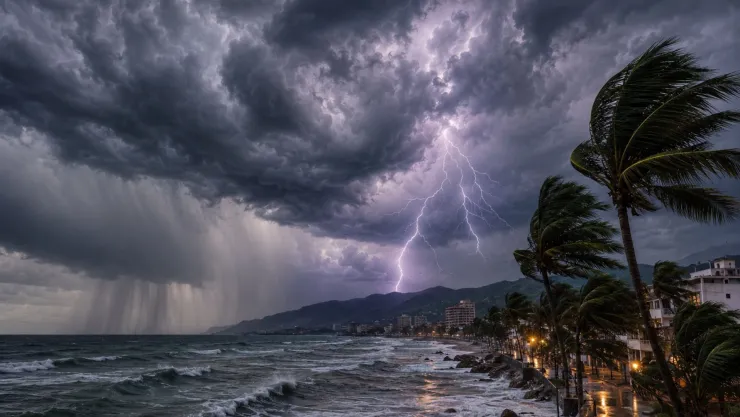 Nayarit bajo alerta por lluvias intensas; así estará el clima este martes 7 de julio