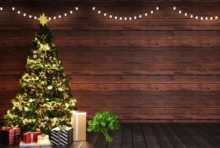 Esto pasa si pones perejil en el árbol de Navidad