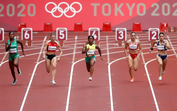Shelly-Ann Fraser-Pryce en Tokyo 2020