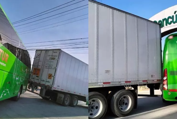 Choque HOY 10 de septiembre en Cancún causa bloqueo en la Colosio; hay tráfico.jpg
