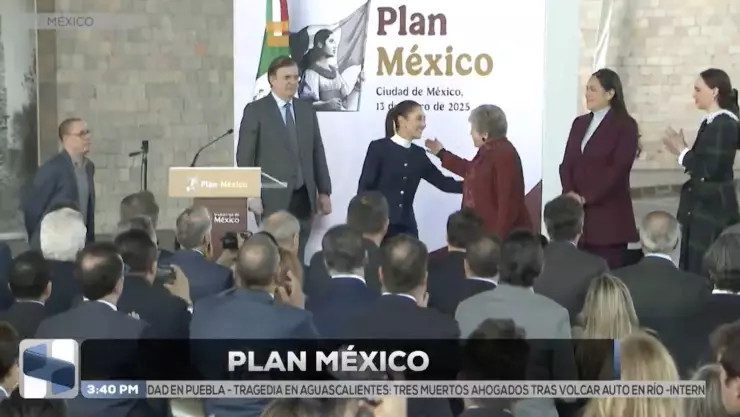 La presidenta Claudia Sheinbaum presentó el “Plan México”