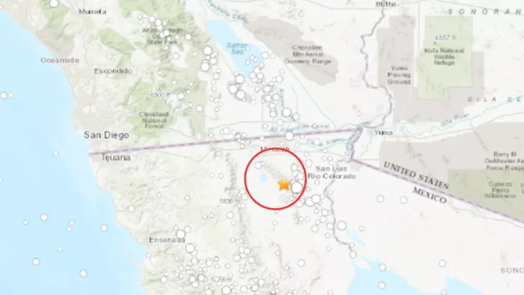 sismo en Mexicali hoy 23 de enero de 2025