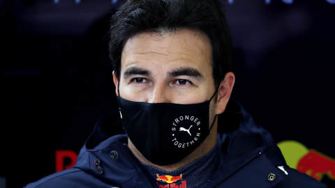 Sergio Checo P&eacute;rez piloto Red Bull