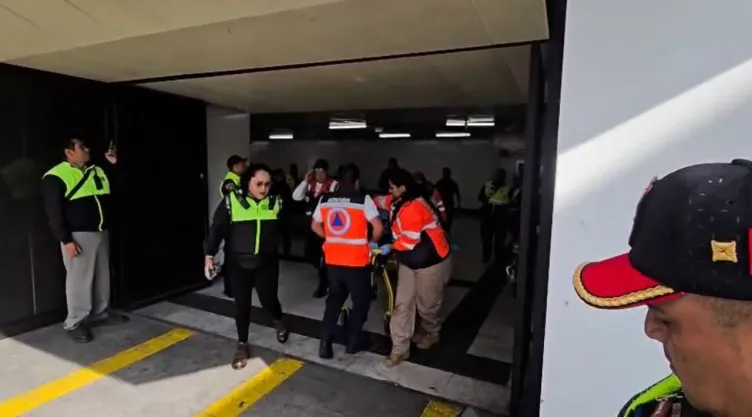 Hombre se electrocuta y pide auxilio en estación Cuauhtémoc de la Línea 1 del Metro CDMX