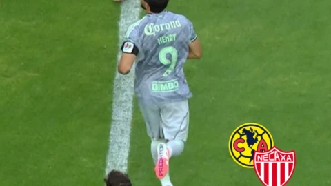 Henry Martín regresa a la cancha en el partido América vs Necaxa
