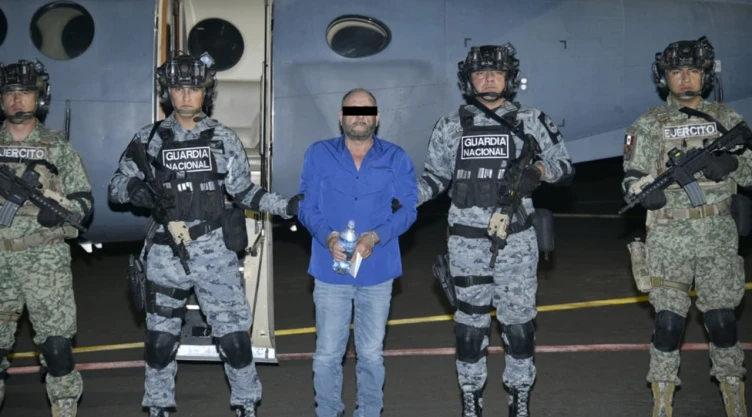 Captura de Sergio “N”, “El señor de la A”, de la organización “La línea” afín al “Nuevo Cártel de Juárez”.