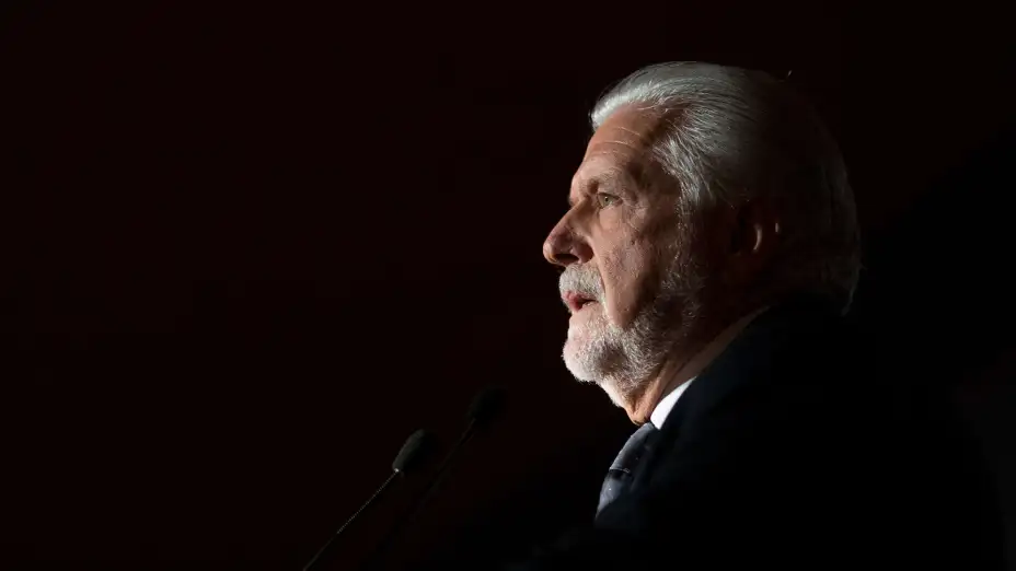 Jaques Wagner cuando era ministro de Defensa de Brasil.j
