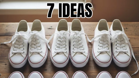 7 ideas para amarrar las agujetas de tus tenis para hacerlos cómodos y con personalidad