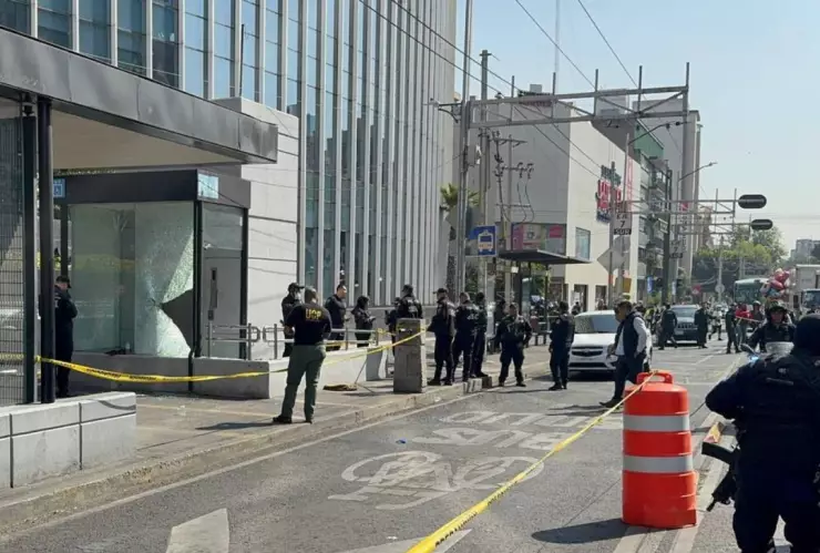 Balacera en Insurgentes Sur