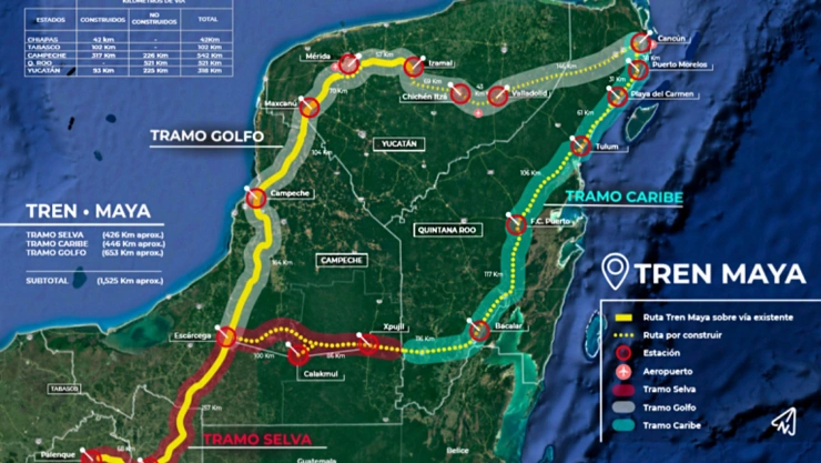 Tren Maya generará conectividad en Península de Yucatán