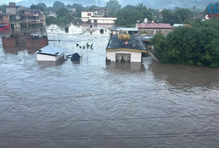 Inundaciones en Poza Rica Veracruz
