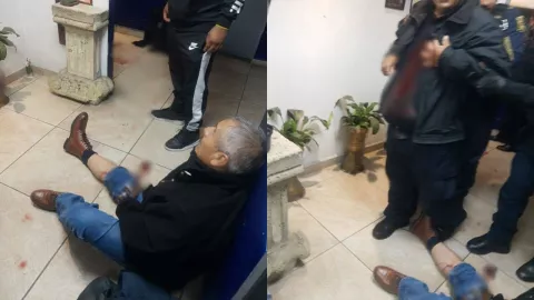 Policías heridos de bala tras dispararse por accidente en SSC CDMX